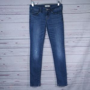 Bullhead Black Skinniest Skinny Jeans sz 1